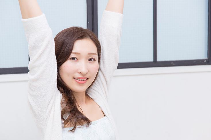 背伸びするだけで痩せられる♪お手軽「背伸びダイエット」